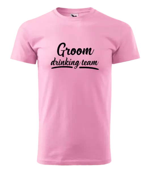 Pánské tričko Groom drinking team
