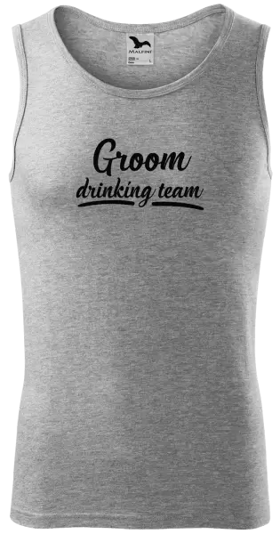 Pánské tílko Groom drinking team