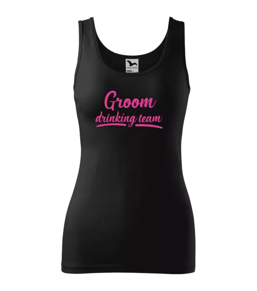 Dámské tílko Groom drinking team
