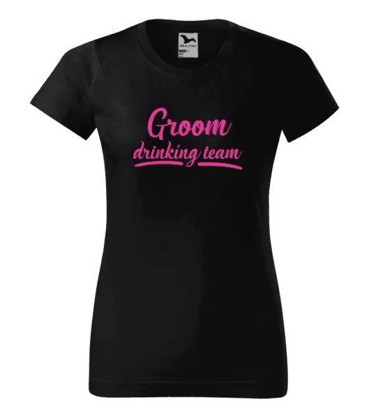 Dámské tričko Groom drinking team