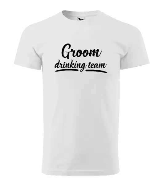 Pánské tričko Groom drinking team