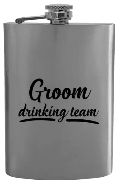 Placatka Groom drinking team