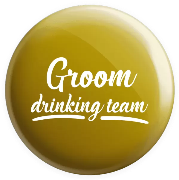 Placka Groom drinking team