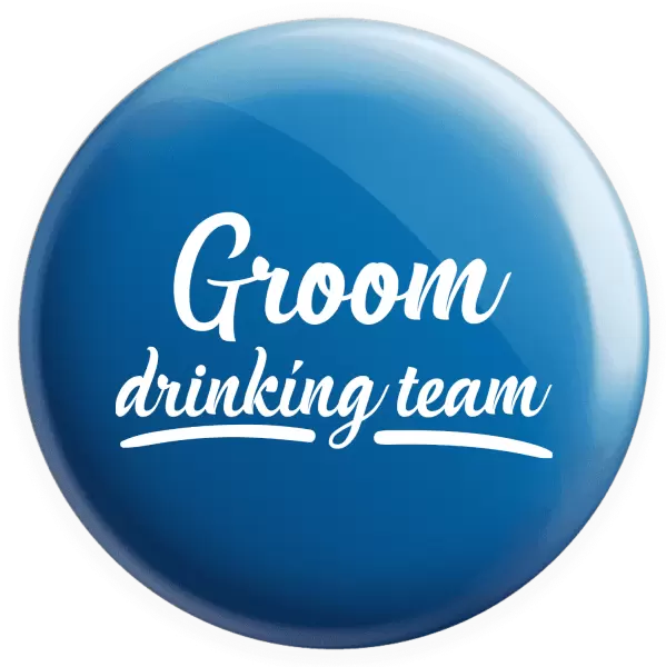Placka Groom drinking team