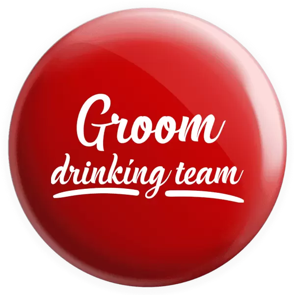Placka Groom drinking team