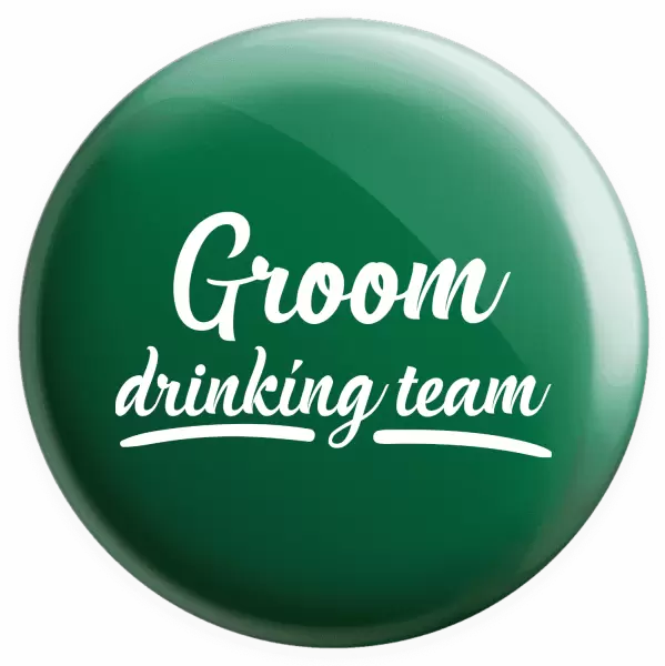 Placka Groom drinking team