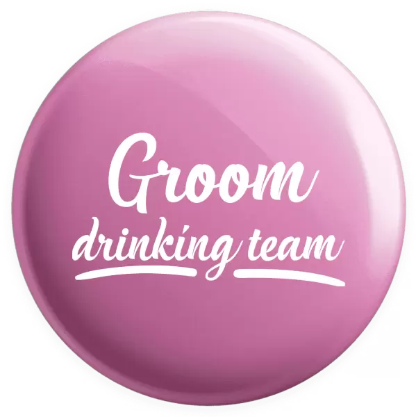Placka Groom drinking team
