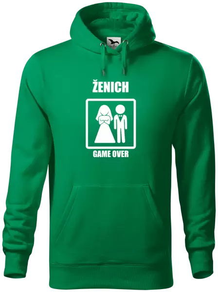 Pánská mikina Game over - ženich