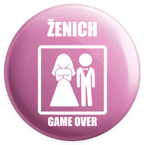 Placka Game over  - ženich