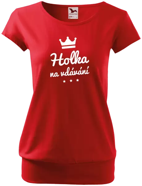 Dámské tričko Holka na vdávání