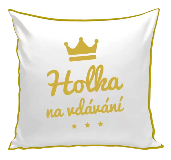 Polštář Holka na vdávání