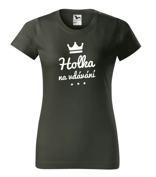 Dámské tričko Holka na vdávání