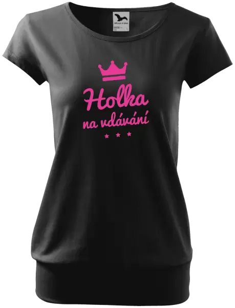 Dámské tričko Holka na vdávání