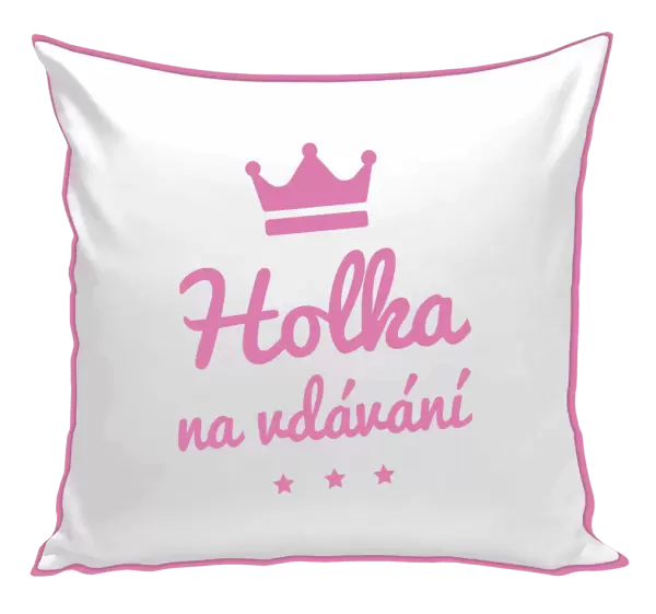 Polštář Holka na vdávání