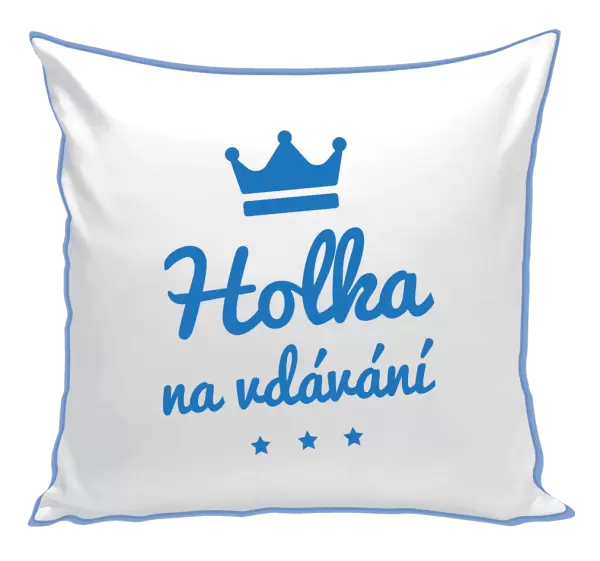 Polštář Holka na vdávání