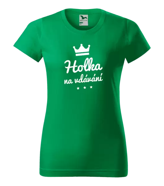 Dámské tričko Holka na vdávání