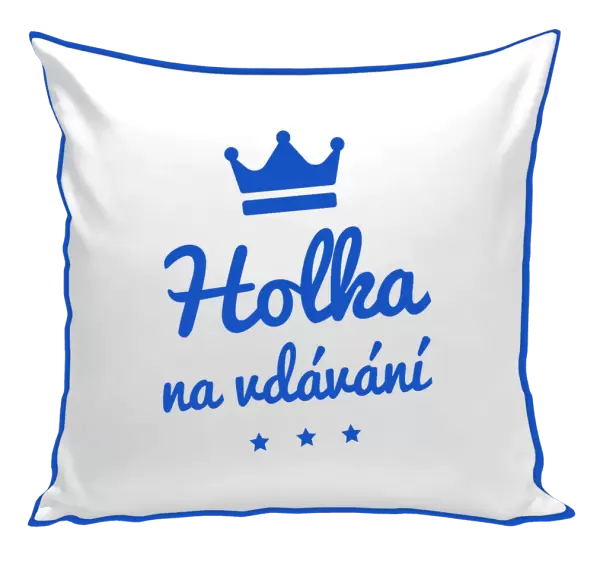 Polštář Holka na vdávání