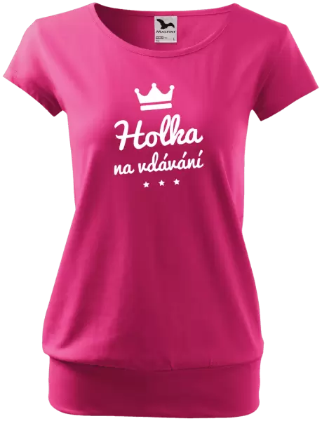 Dámské tričko Holka na vdávání