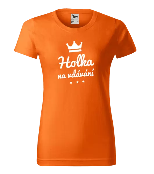 Dámské tričko Holka na vdávání