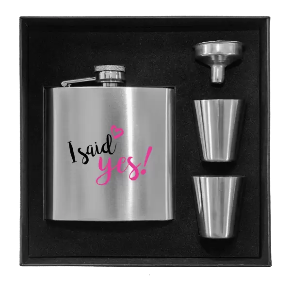 Ploskačka v krabičke I said yes!