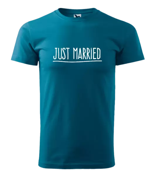 Pánské tričko Just married