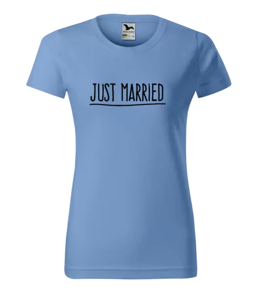 Dámské tričko Just married