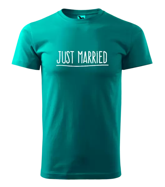 Pánské tričko Just married