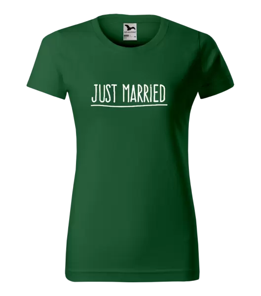 Dámské tričko Just married