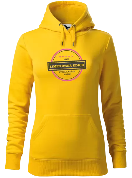 Dámská mikina Jsem limitovaná edice, rychle než se vdám