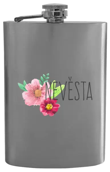 Placatka Nevěsta - červené květiny