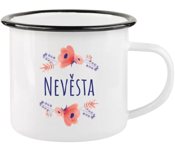Plecháček Nevěsta - fialové květiny
