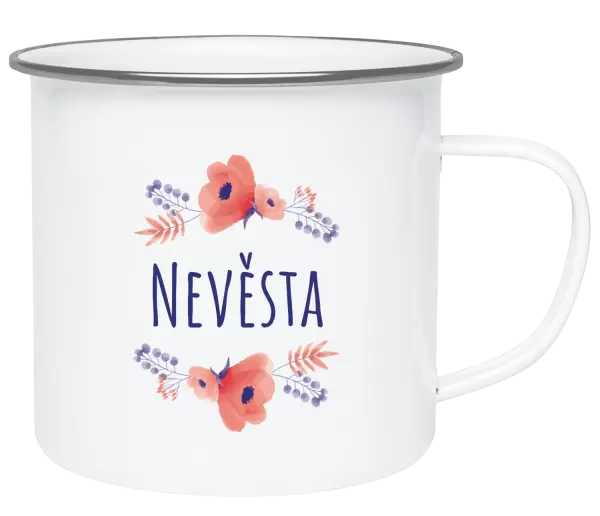 Plecháček Nevěsta - fialové květiny