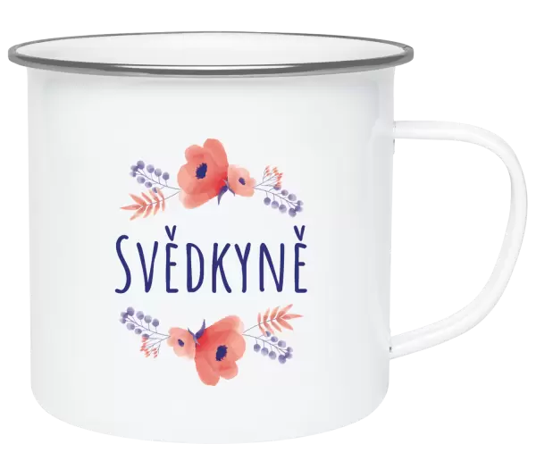 Plecháček Svědkyně - fialové květiny