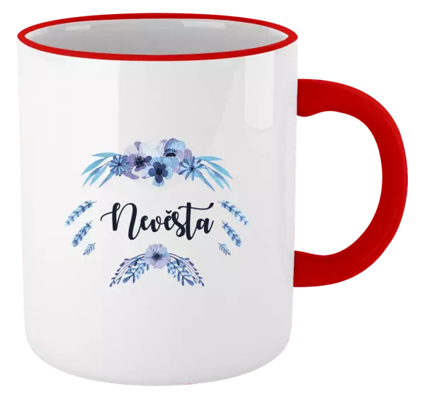 Hrnek Nevěsta - peříčka