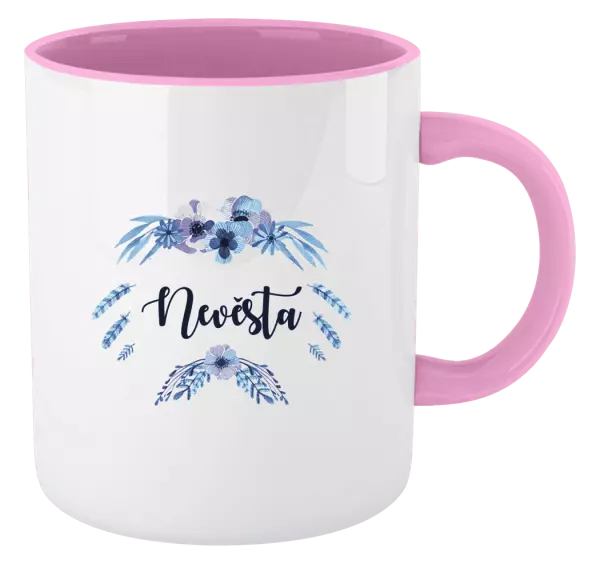 Hrnek Nevěsta - peříčka