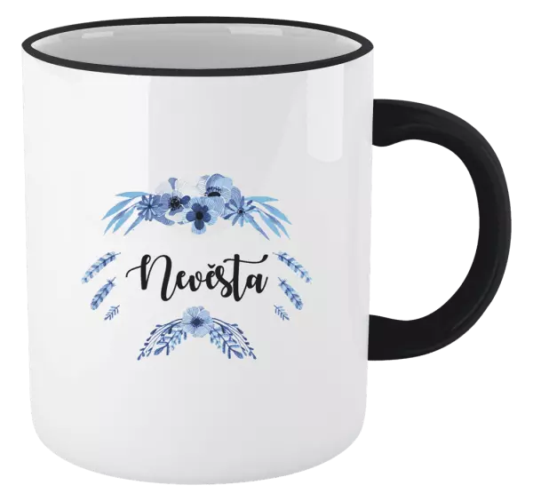 Hrnek Nevěsta - peříčka