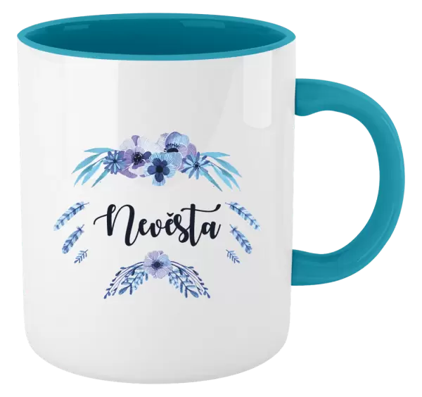 Hrnek Nevěsta - peříčka