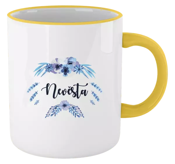 Hrnek Nevěsta - peříčka