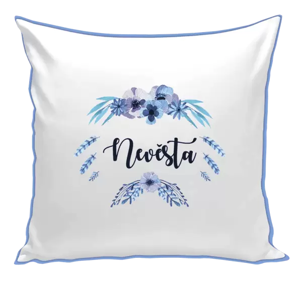Polštář Nevěsta - peříčka