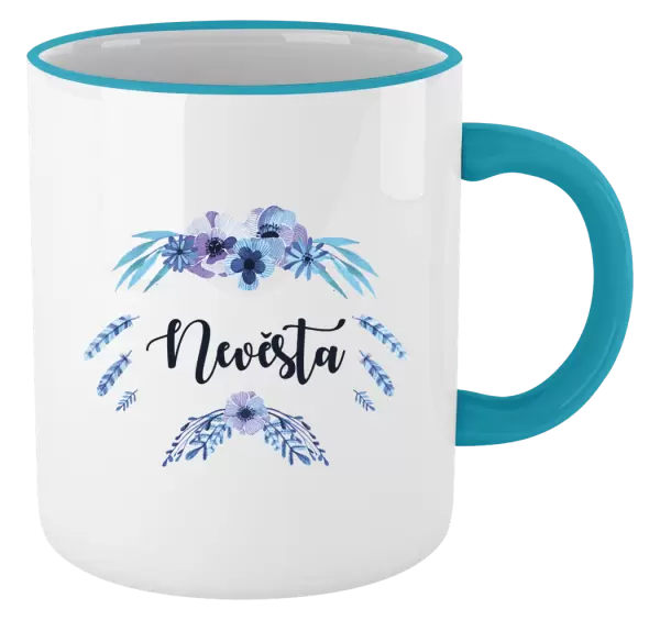 Hrnek Nevěsta - peříčka