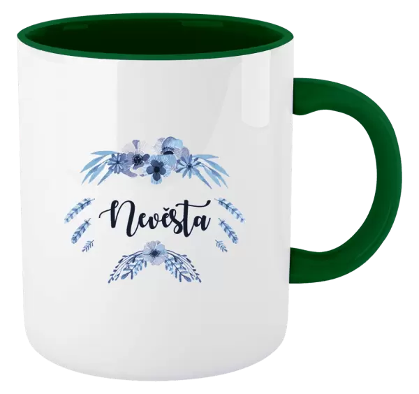Hrnek Nevěsta - peříčka