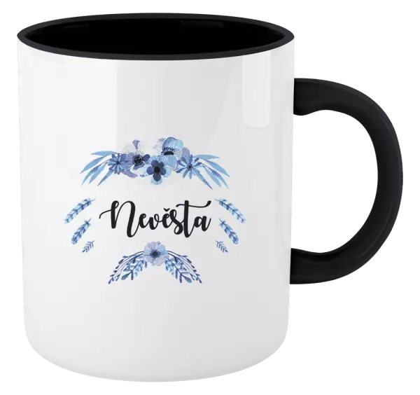 Hrnek Nevěsta - peříčka