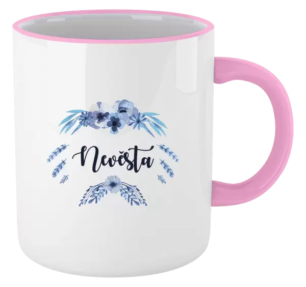 Hrnek Nevěsta - peříčka