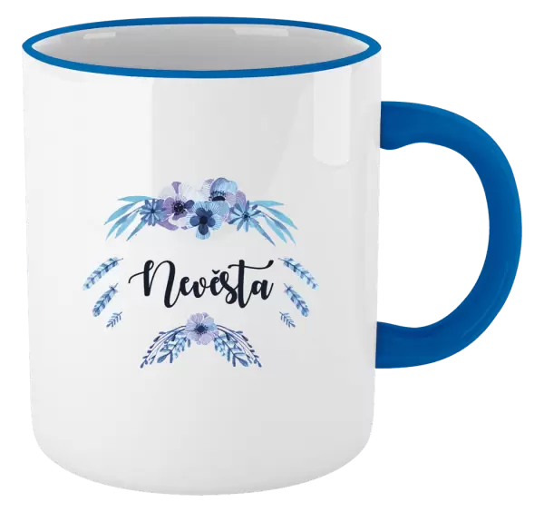 Hrnek Nevěsta - peříčka