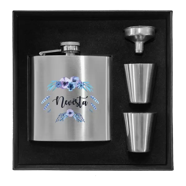 Placatka v krabičce Nevěsta - peříčka