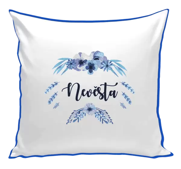 Polštář Nevěsta - peříčka
