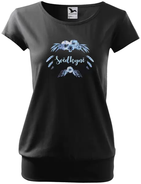 Dámské tričko Svědkyně - peříčka