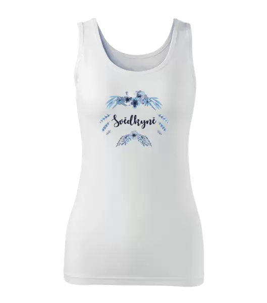 Dámské tílko Svědkyně - peříčka