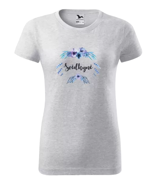 Dámské tričko Svědkyně - peříčka