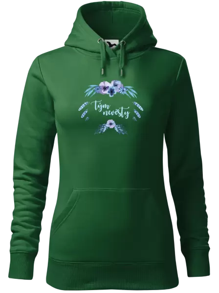 Dámská mikina Tým nevěsty - peříčka